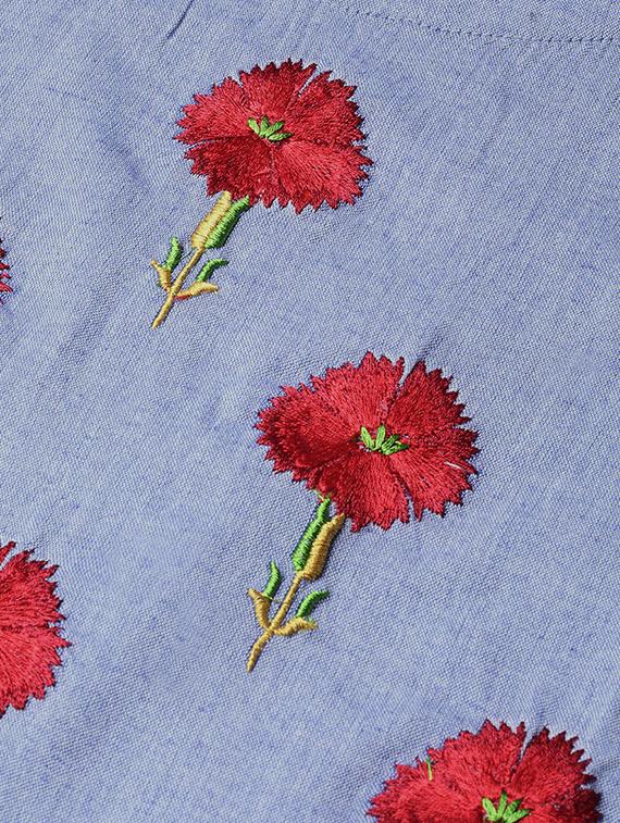 embroidered kurta palazzo set - 16909906 - Zoom Image - 4