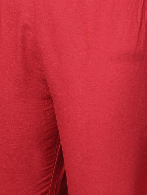 embroidered kurta palazzo set - 16909906 - Zoom Image - 5