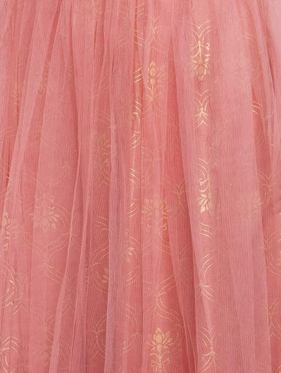 block print flared lehenga - 16910530 - Zoom Image - 6