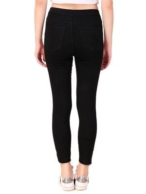 high rise side taped jeans - 16910829 - Standard Image - 3