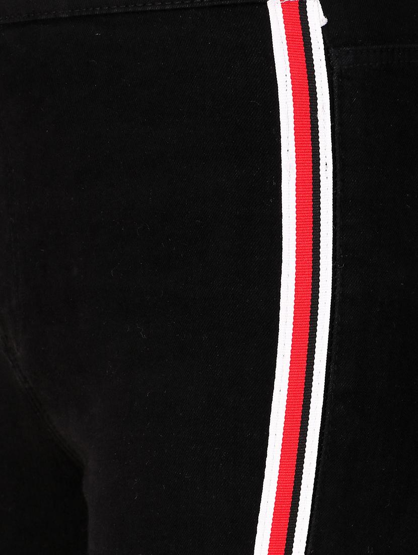 high rise side taped jeans - 16910829 - Zoom Image - 5