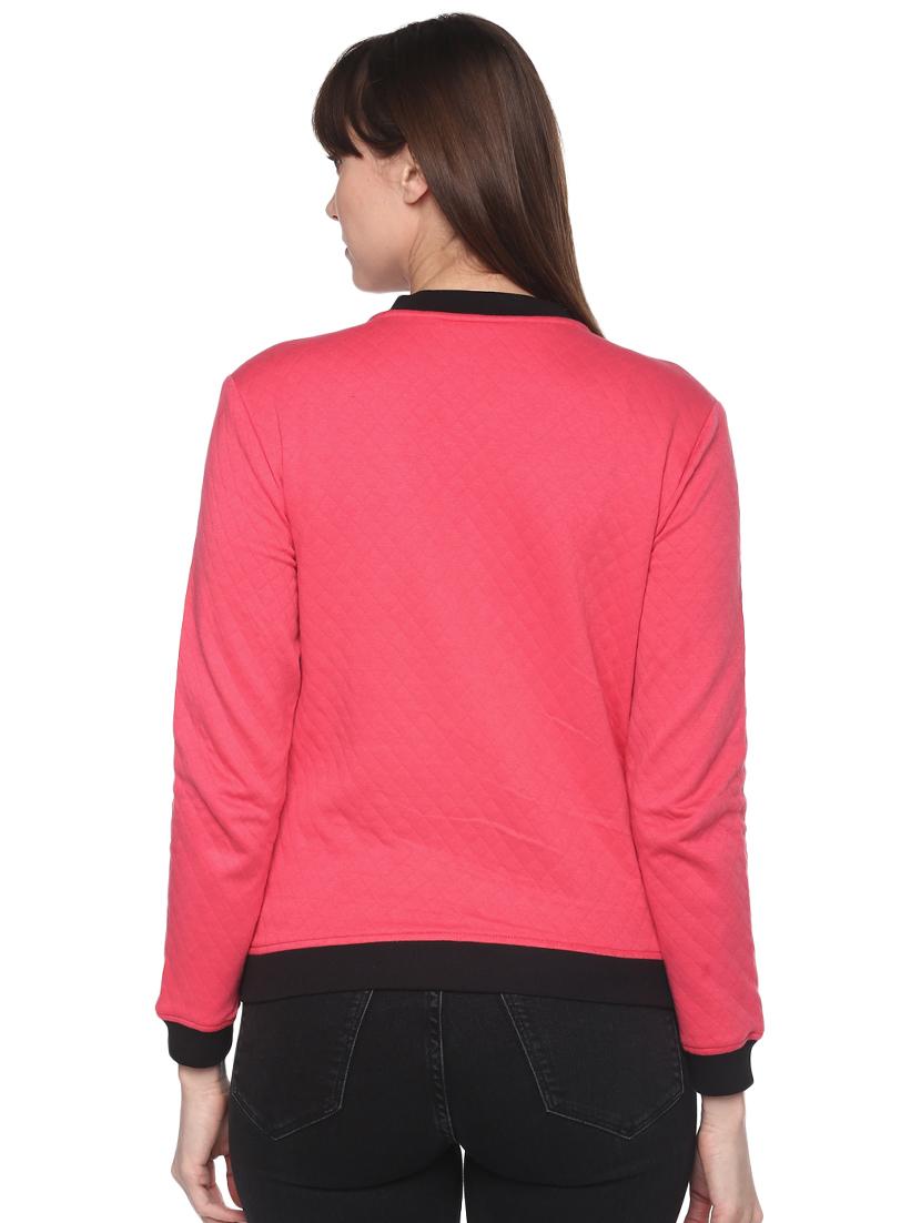 mandarin neck quilted jacket - 16910831 - Zoom Image - 3