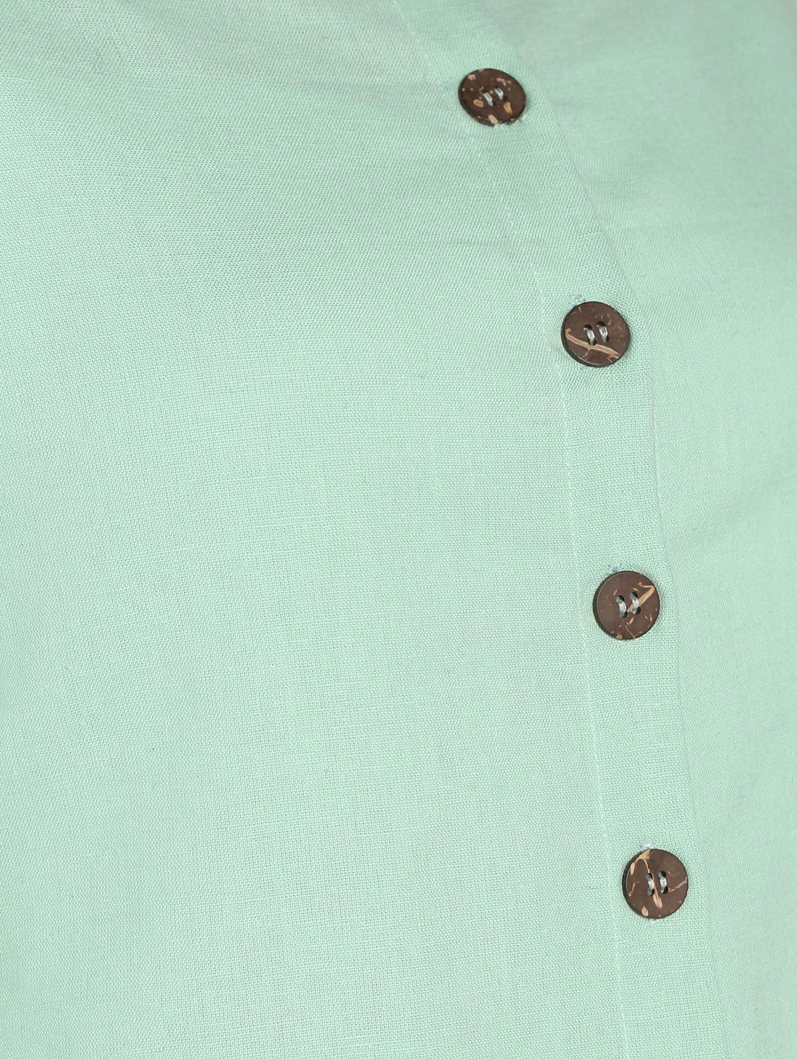 button-up crop top - 16911303 - Zoom Image - 6