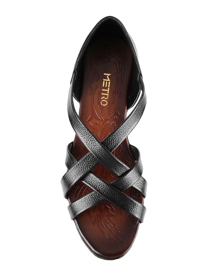 black closed back sandals - 16911625 - Zoom Image - 4