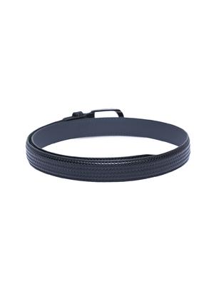 black leatherette belt - 16911991 - Standard Image - 3