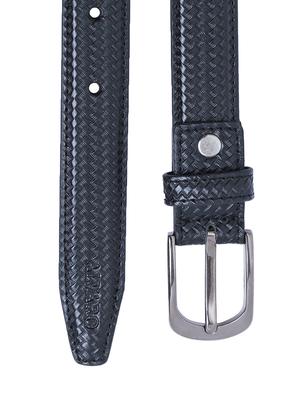 black leatherette belt - 16911991 - Standard Image - 4