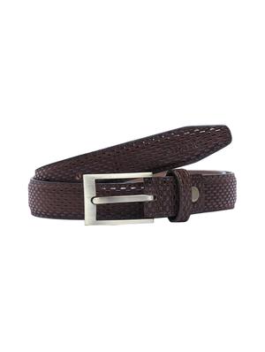 brown leatherette belt - 16911992 - Standard Image - 2
