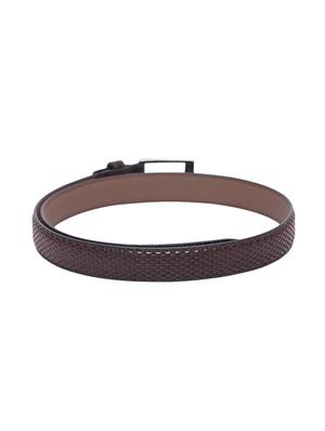 brown leatherette belt - 16911992 - Standard Image - 3