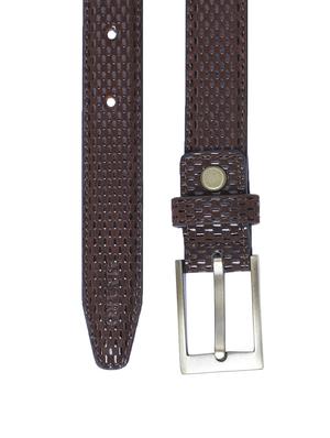 brown leatherette belt - 16911992 - Standard Image - 4