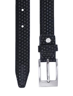 black leatherette belt - 16911993 - Standard Image - 4