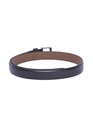 black leatherette belt - 16911995 - Standard Image - 3