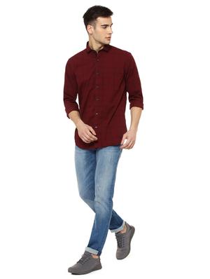 red checkered casual shirt - 16913001 - Standard Image - 4