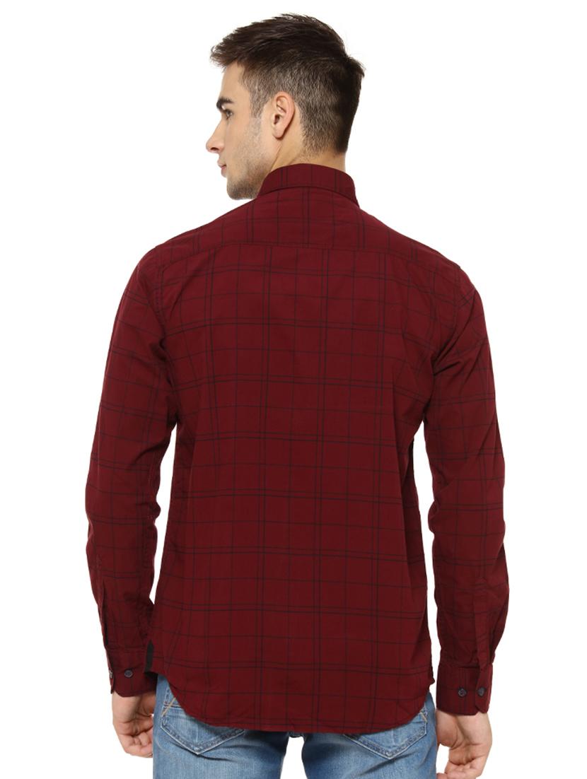 red checkered casual shirt - 16913001 - Zoom Image - 3