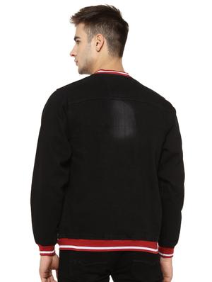 black washed denim jacket - 16913011 - Standard Image - 3
