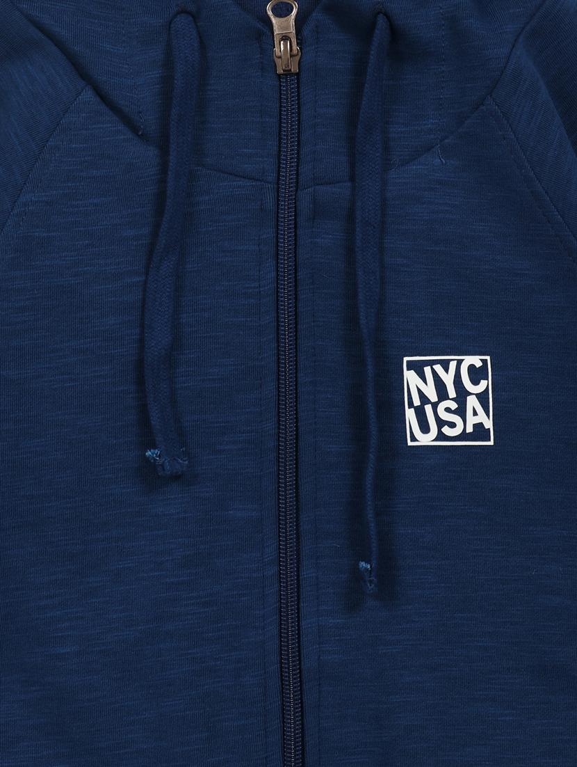 blue fleece sweatshirt - 16913049 - Zoom Image - 3