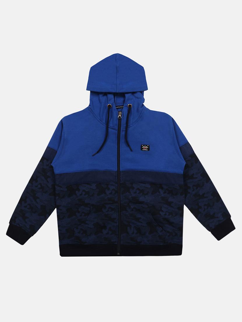 blue fleece sweatshirt - 16913050 - Zoom Image - 1