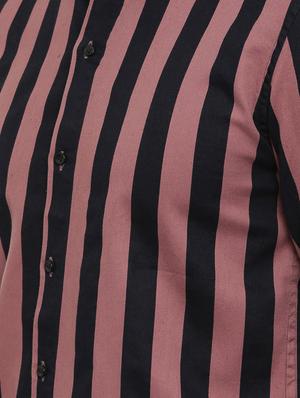pink striped casual shirt - 16913083 - Standard Image - 5