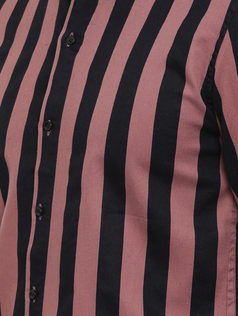 pink striped casual shirt - 16913083 - Zoom Image - 5