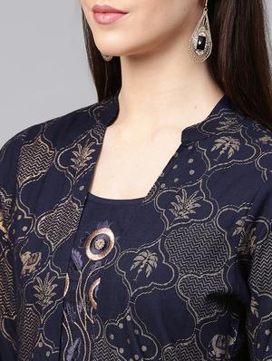 solid kurta palazzo set - 16913188 - Standard Image - 5
