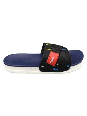 blue slip on flip flops - 16913576 - Standard Image - 2