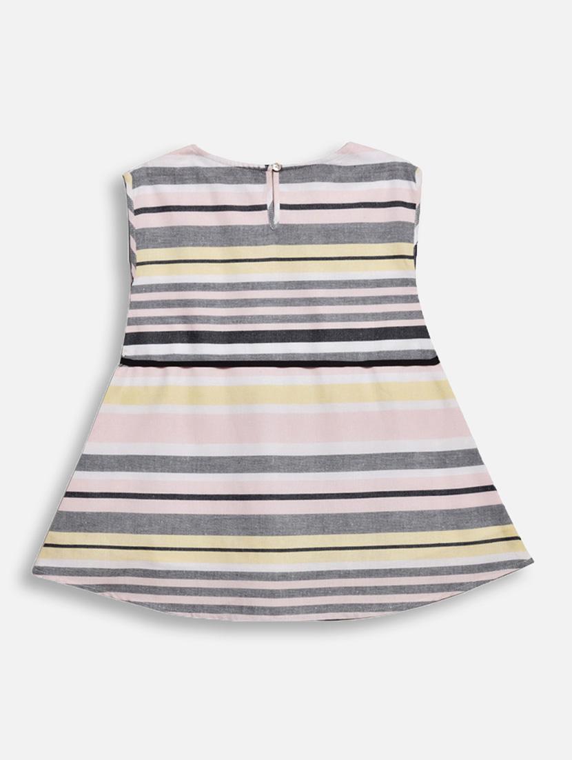 multi colored rayon frock - 16914139 - Zoom Image - 2