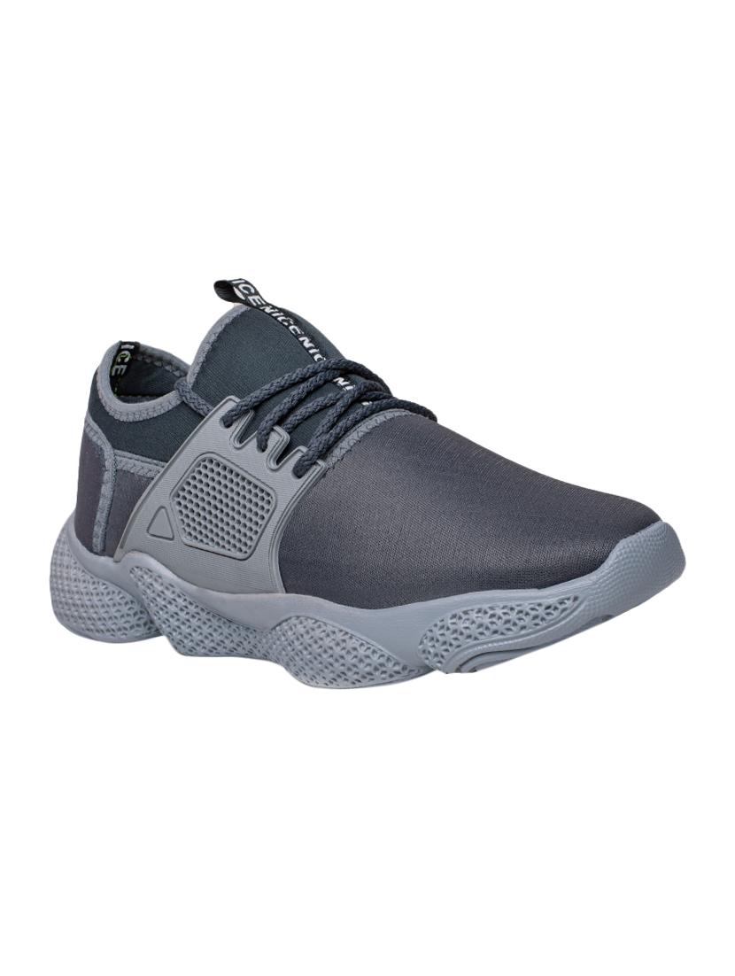grey lace up sport shoes - 16914532 - Zoom Image - 1