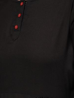 solid tiered bell sleeves kurta - 16914910 - Standard Image - 4
