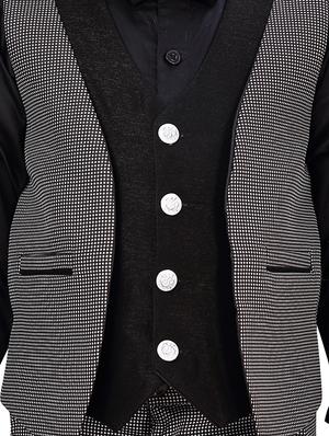 black cotton full length sets twin sets - 16915166 - Standard Image - 4