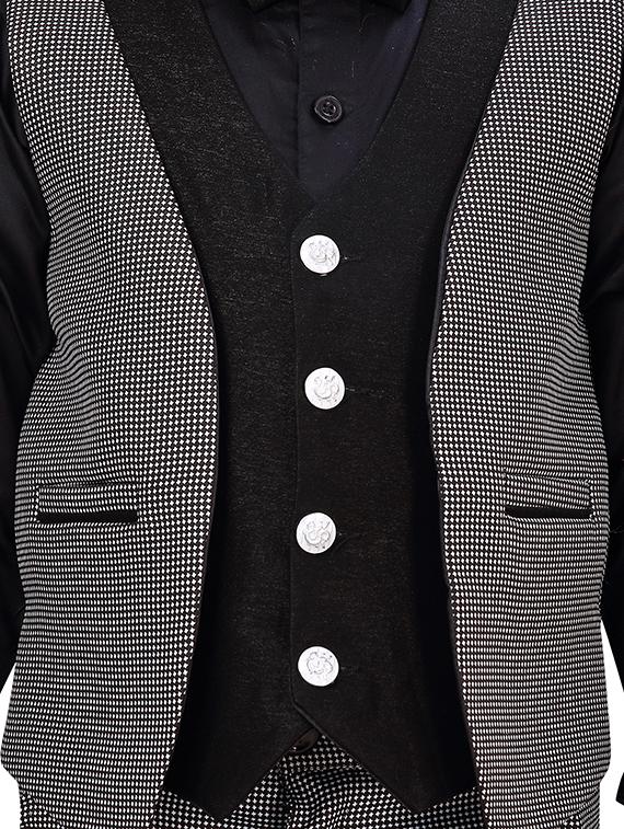 black cotton full length sets twin sets - 16915166 - Zoom Image - 4