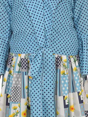light blue georgette lehnga choli - 16915171 - Standard Image - 4