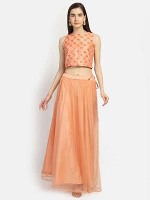 embellished flared skirt - 16915250 - Standard Image - 4