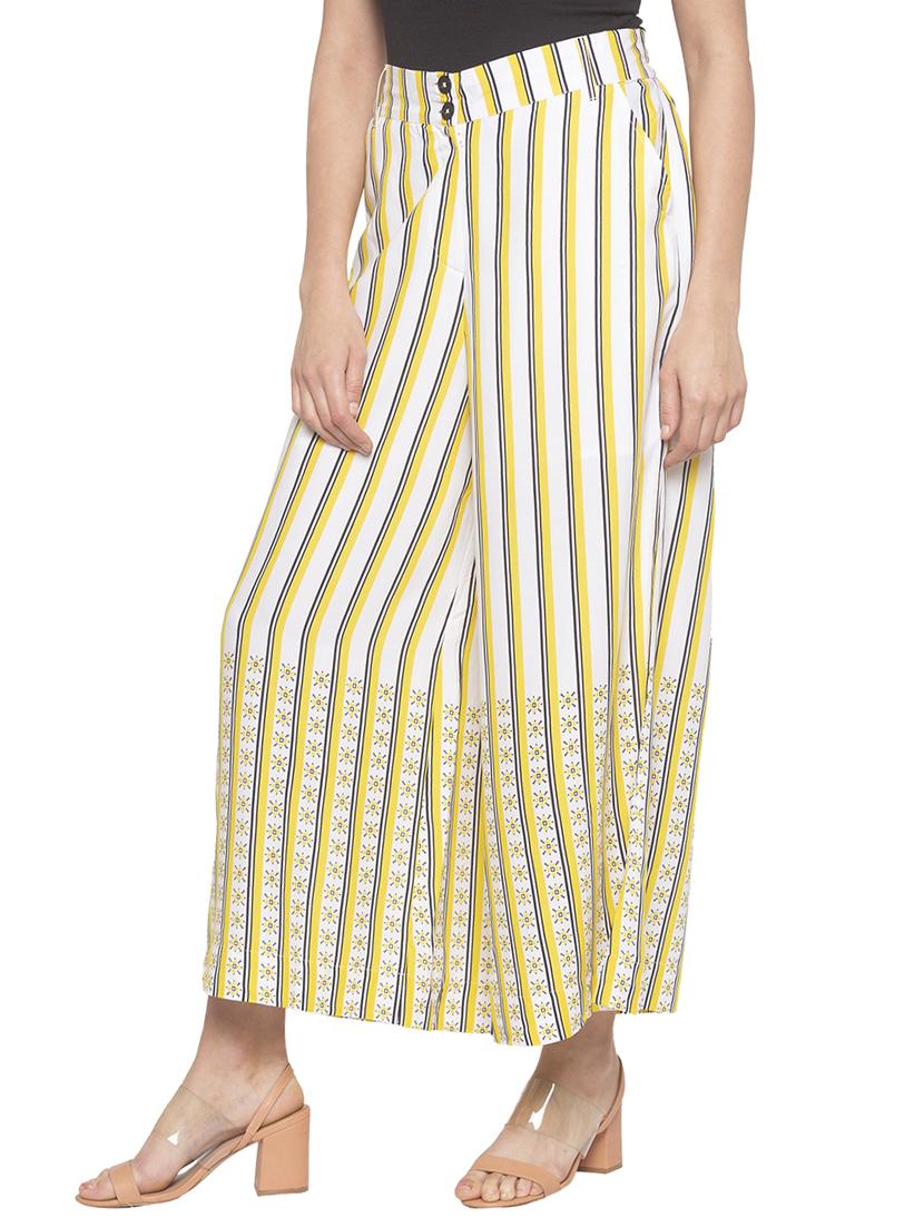 mid rise stripes palazzo - 16915622 - Zoom Image - 2