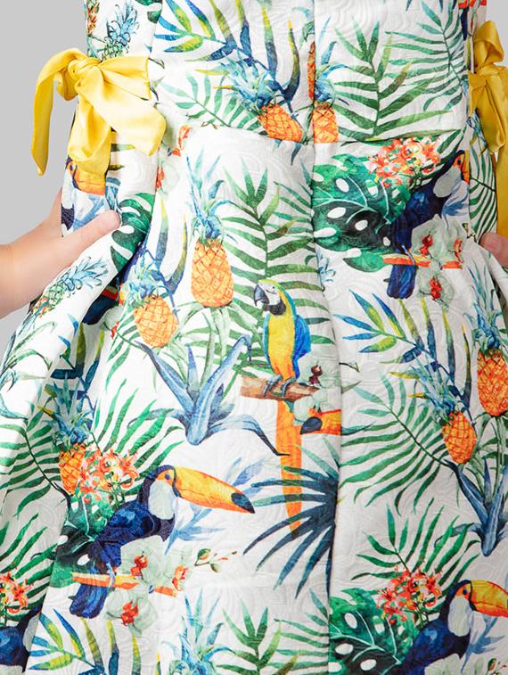 blue cotton frock - 16915950 - Zoom Image - 3