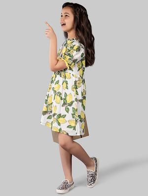 white cotton frock - 16915962 - Standard Image - 2