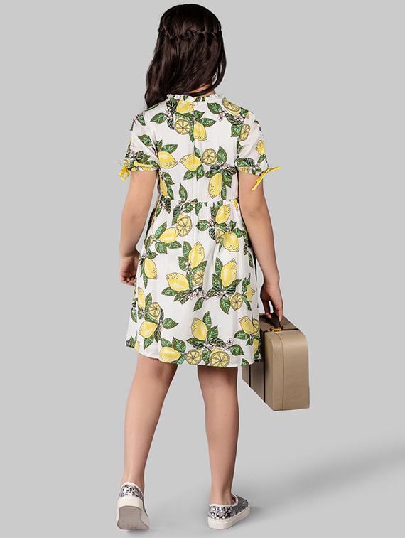 white cotton frock - 16915962 - Zoom Image - 3