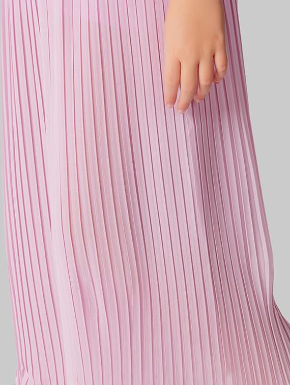 pink polyester palazzo trouser - 16915988 - Zoom Image - 3