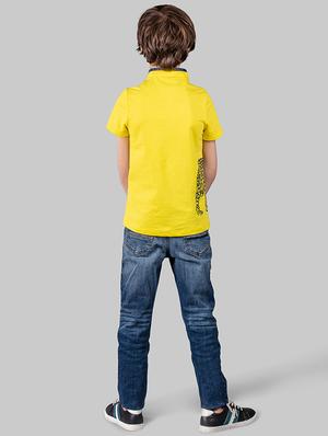 yellow cotton t-shirt - 16916021 - Standard Image - 3