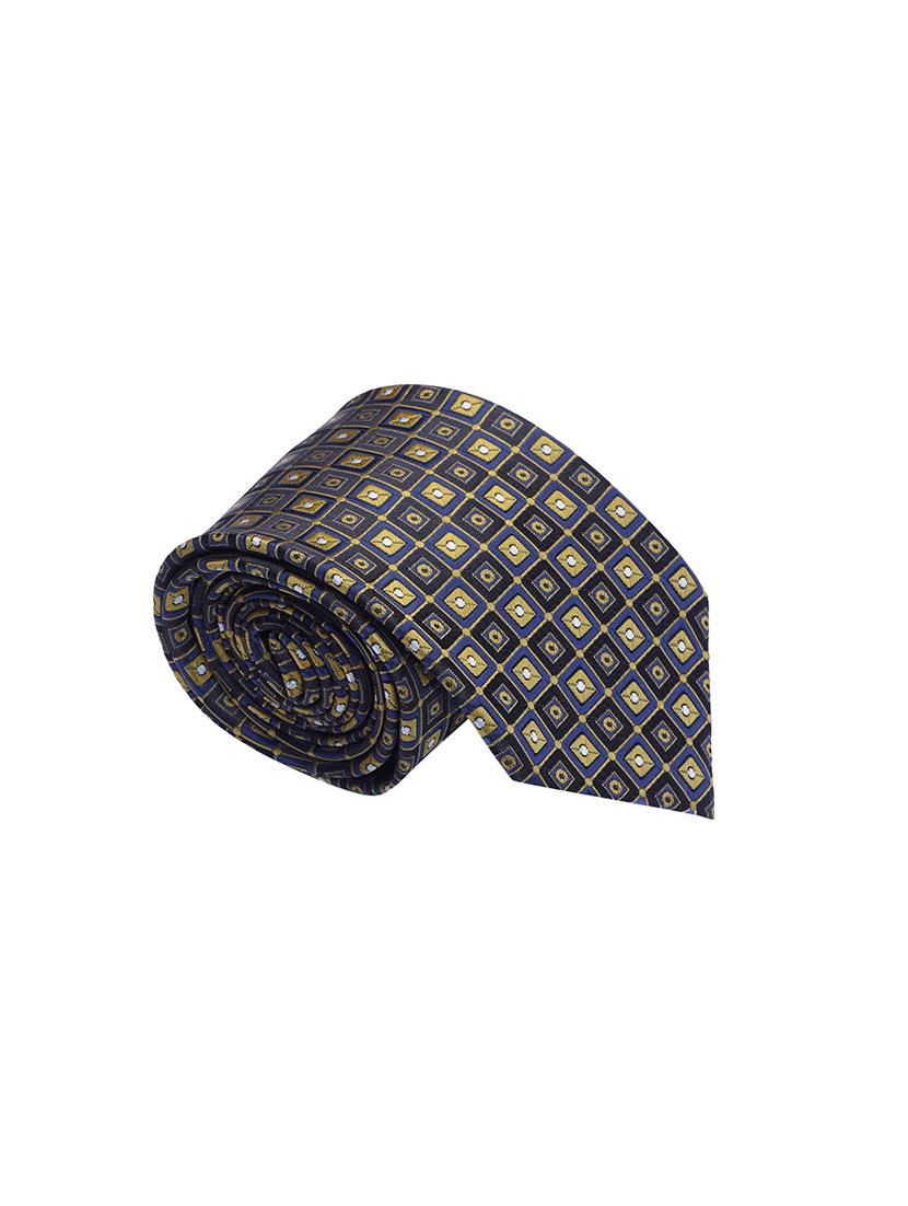 blue and yellow micro fiber tie - 16916126 - Zoom Image - 1