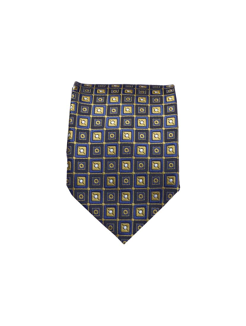 blue and yellow micro fiber tie - 16916126 - Zoom Image - 2