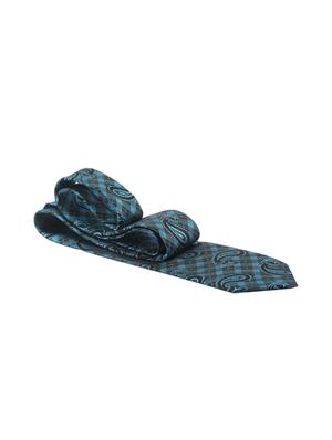 turquoise blue micro fiber tie - 16916160 - Standard Image - 2