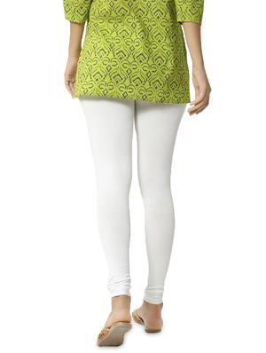 white cotton leggings - 16916693 - Standard Image - 3