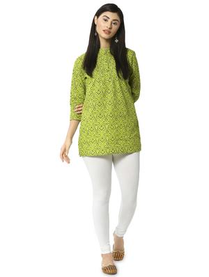 white cotton leggings - 16916693 - Standard Image - 4