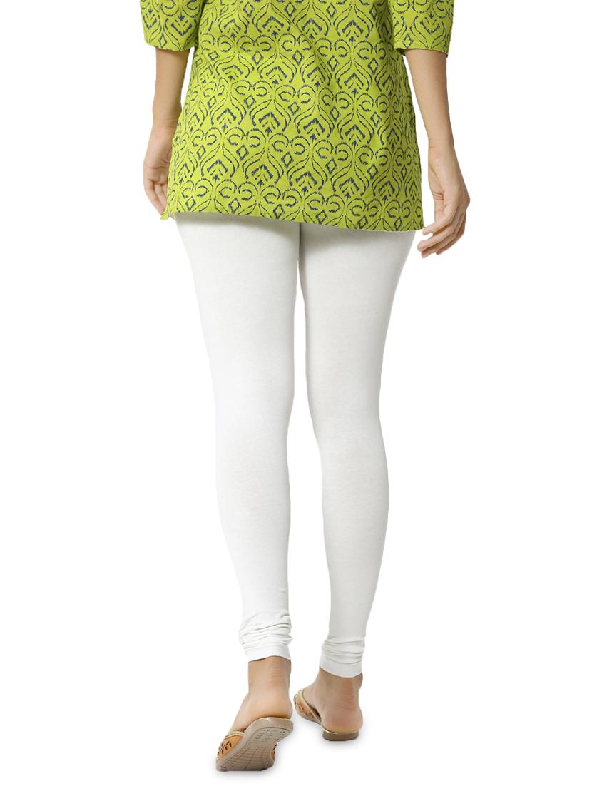 white cotton leggings - 16916693 - Zoom Image - 3