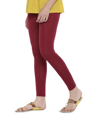 red viscose leggings - 16916706 - Standard Image - 2