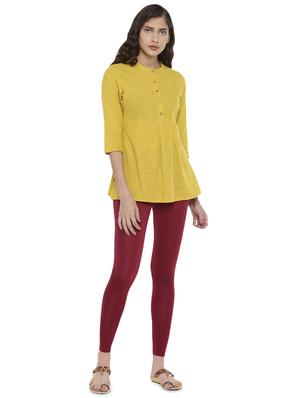red viscose leggings - 16916706 - Standard Image - 4