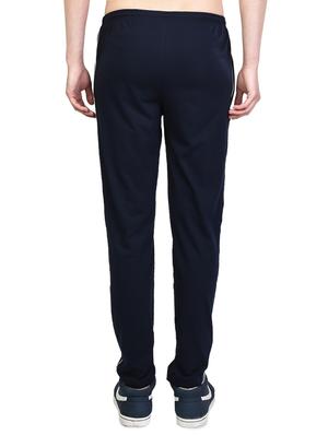 navy blue solid full length track pant - 16917031 - Standard Image - 3