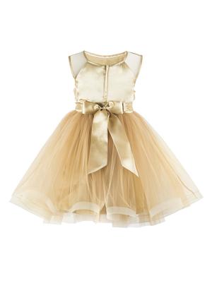 gold net frock - 16917078 - Standard Image - 2