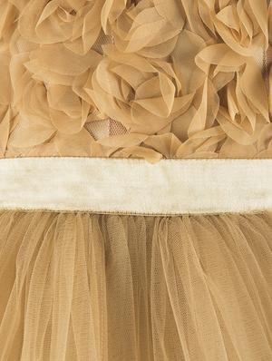 gold net frock - 16917078 - Standard Image - 3