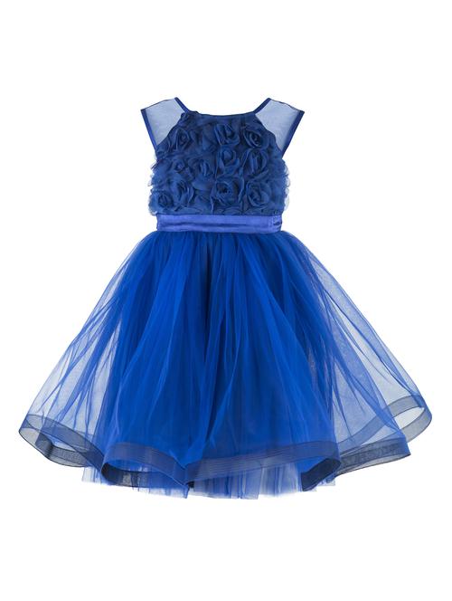 blue net frock - 16917081 - Standard Image - 1