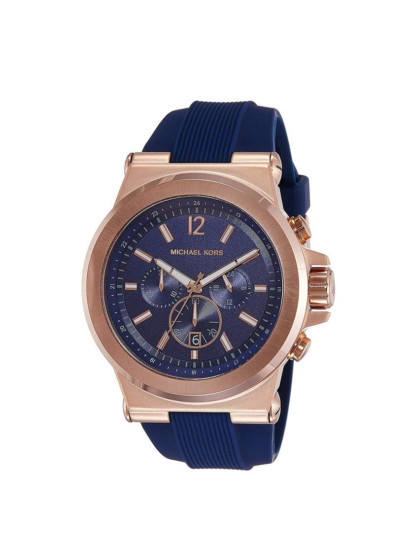 michael kors analog blue dial men's watch - 16917171 - Zoom Image - 1